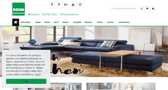 Desktop Screenshot of moebel-bohn.de